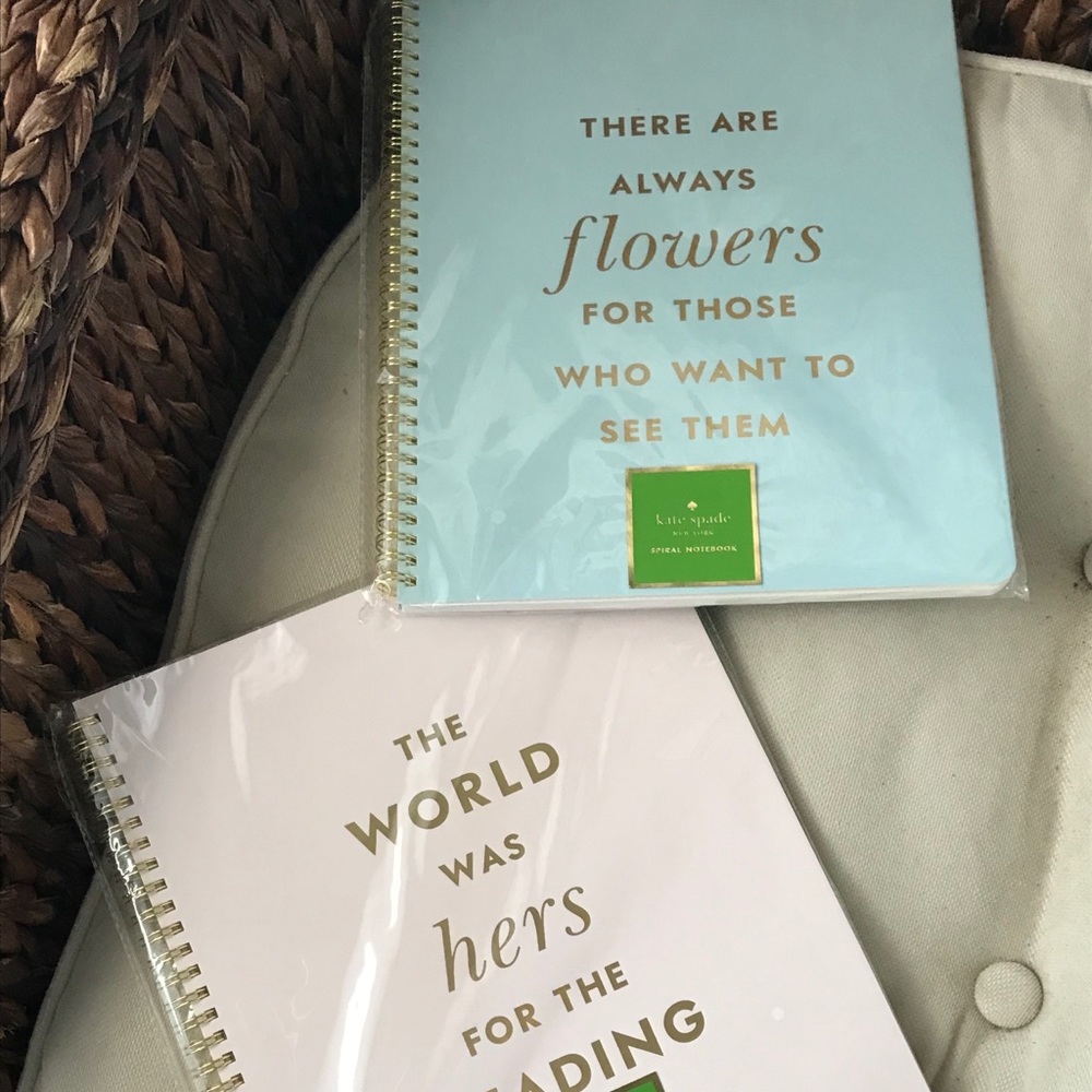 Kate Spade Spiral Notebooks